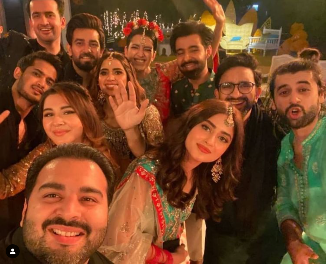 Inside Saboor Ali & Ali Ansari’s star-studded shendi ceremony