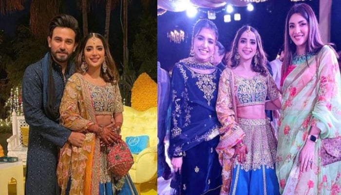 Inside Saboor Ali & Ali Ansari’s star-studded shendi ceremony