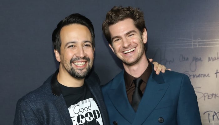 Lin-Manuel Miranda reveals that he knew Andrew Garfield was in the latest Spider Man movie