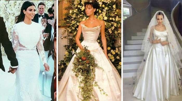 Victoria Beckham Kim Kardashian and Angelina Jolie s wedding