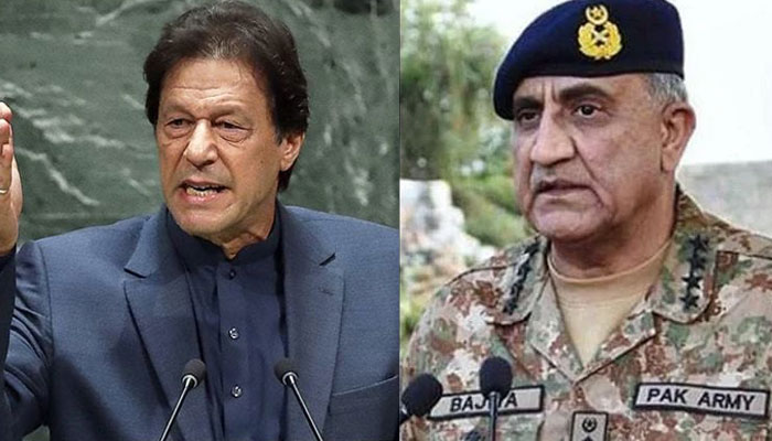 Prime Minister Imran Khan and Chief of the Army Staff General Qamar Javed Bajwa. Photo: file