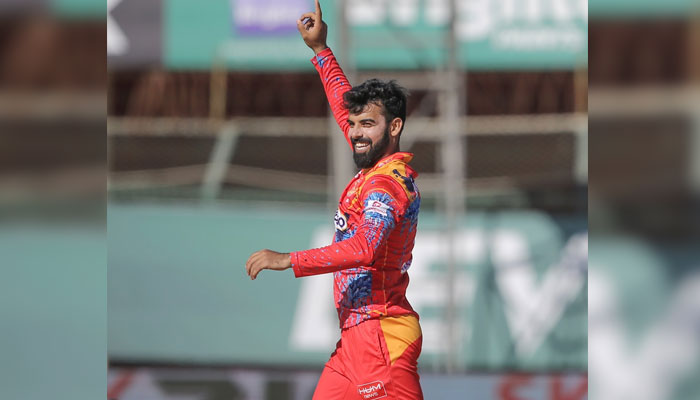 Islamabad United captain Shadab Khan: Photo: PSL