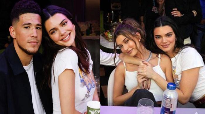 Justin, Hailey Bieber Super Bowl Double Date With Kendall Jenner, Devin  Booker – NBC10 Philadelphia