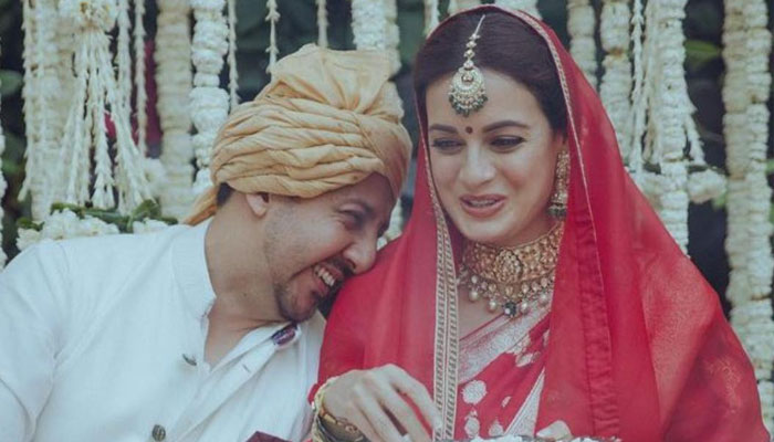 Dia Mirza shares glimpses from wedding day to mark first anniversary