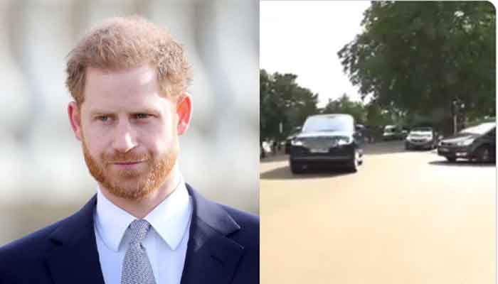 Video proves Prince Harrys claim his car was chased in London