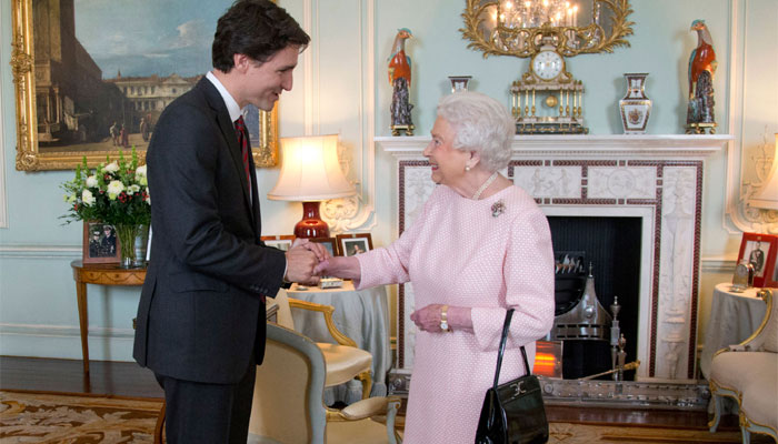 Justin Trudeau wishes Queen Elizabeth a speedy recovery from coronavirus