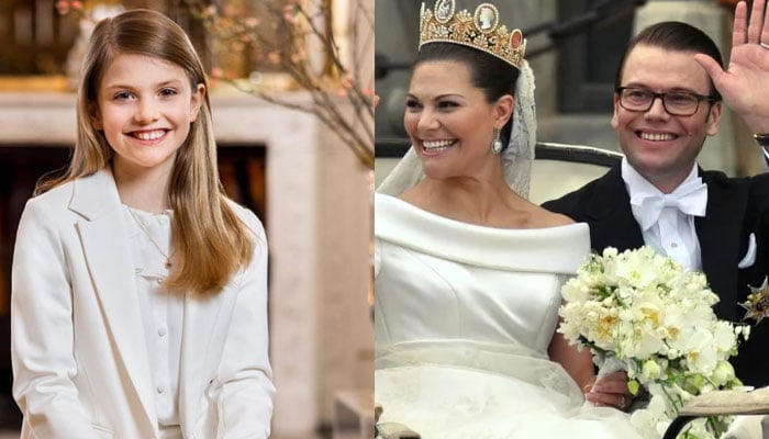 Sweden’s Crown Princess Victoria’s daughter Princess Estelle turns 10