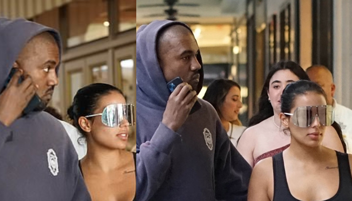 Kanye West stepped out for lunch with estranged wife Kim Kardashians doppelganger Chaney Jones