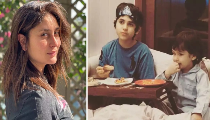 Kareena Kapoor pens birthday wish for Karisma’s son, posts Kiaan’s pic with Taimur