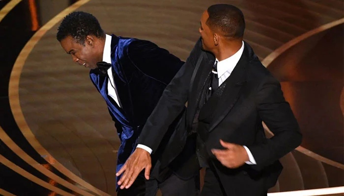 Will Smith excludes Chris Rock from apology as he accepts award