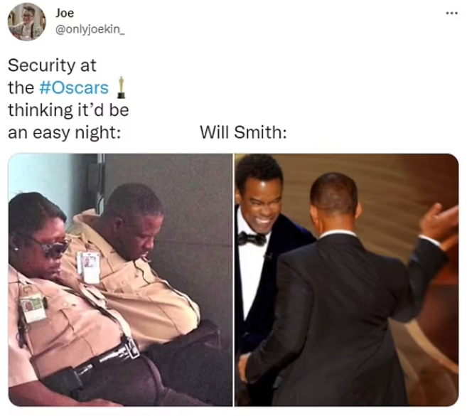 Will Smith's slap at Oscars 2022 goes viral on Twitter: A new meme is born!