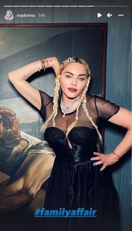 Madonna honours her mother with new ink while her son opts for a matching ‘tree of life’ tattoo