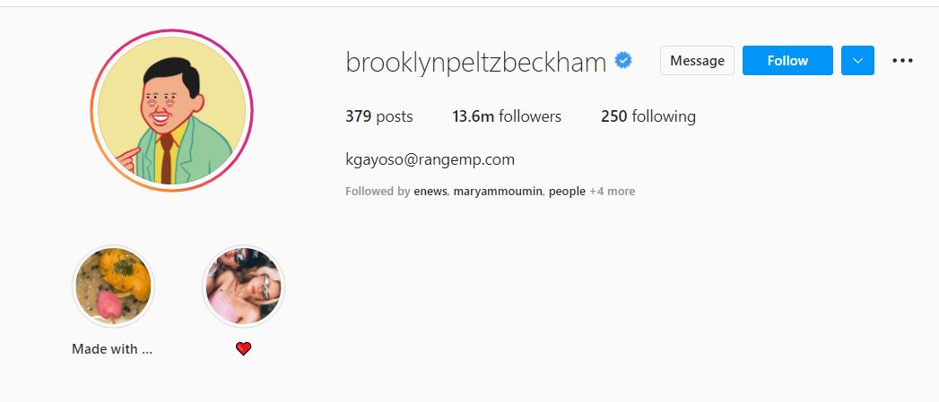 Brooklyn Beckham makes NEW NAME Instagram official after wedding: See Photo