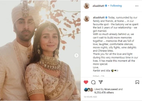 Sidharth Malhotra sends love to newlyweds Ranbir Kapoor, Alia Bhatt