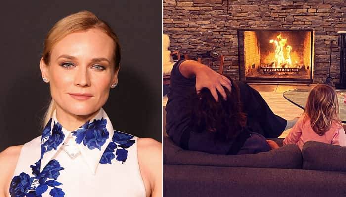 Diane Kruger 'almost hit' paparazzi taking photos of her kid