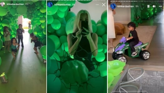 Inside Kim Kardashian’s extravagant Hulk-themed birthday party for son Psalm