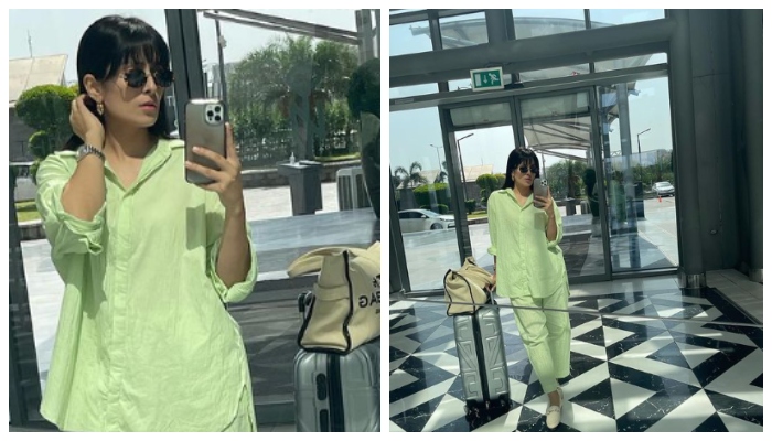 Ayeza Khan is a stunner in mint green ensemble: See