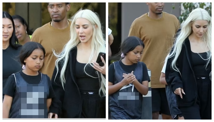 Kim Kardashian serves a killer look in blonde-hair