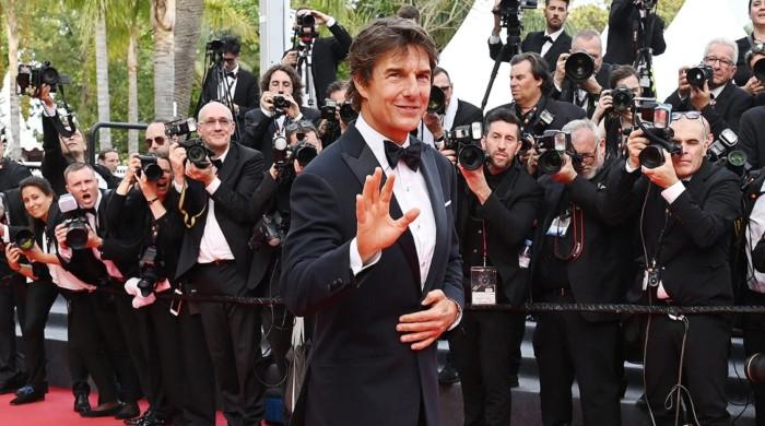 Fans speculate Tom Cruise was wearing shoe insole on Cannes red carpet