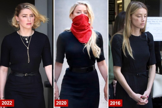 Amber Heard faces criticism over ‘funeral dress’ after losing defamation trial