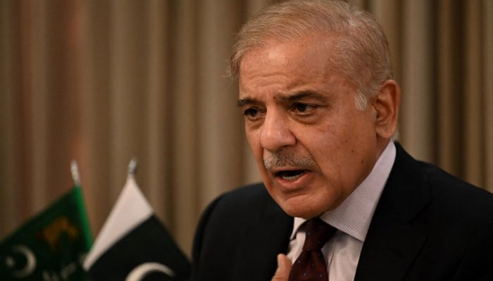 Prime Minister Shahbaz Sharif. Photo: AFP/file