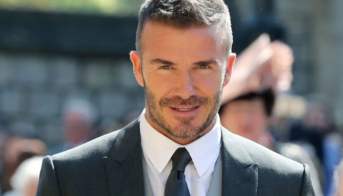 David Beckham reacts to his tribute to Queen at Platinum Jubilee concert