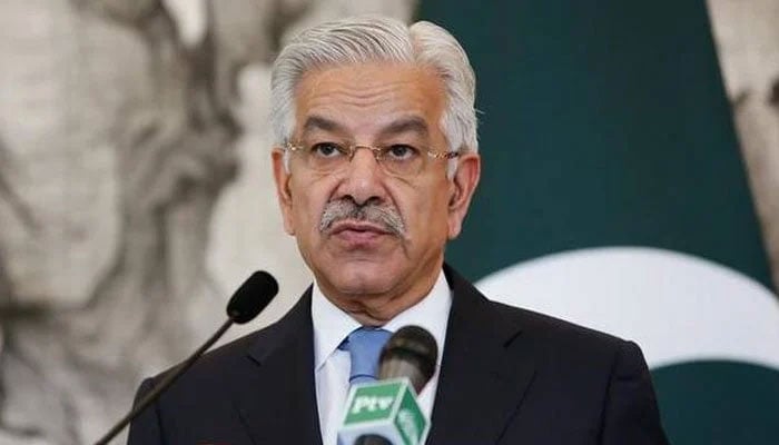 Defence Minister Khawaja Muhammad Asif. Photo: file