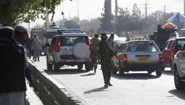 A minibus bomb blast killed at least four people in Kabul on June 11, 2022. Photo: AFP/File