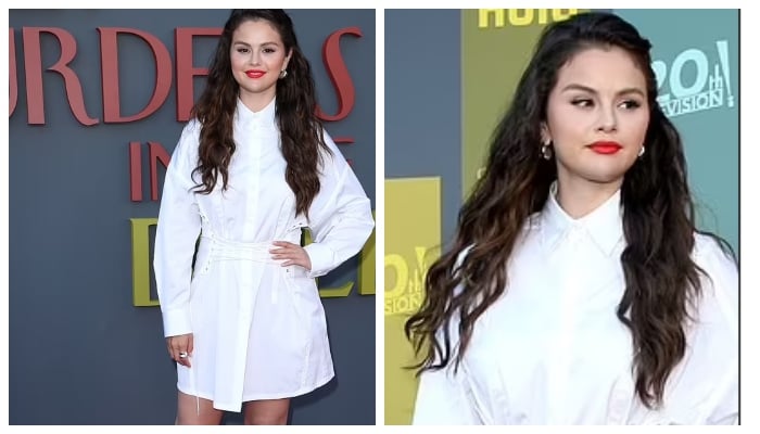 Selena Gomez Shows Off Her Famous Curves In A White Gown As Fans Say She  Looks 'Amazing' - SHEfinds