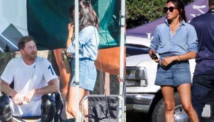 Meghan Markle puts on stylish display in denim outfit