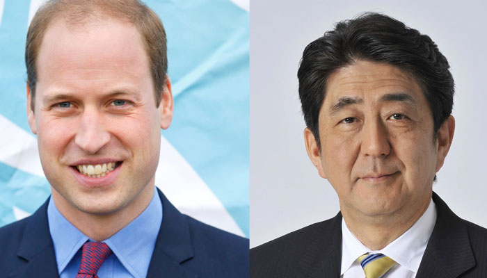 Prince William praises Japan ex PM after his assasination