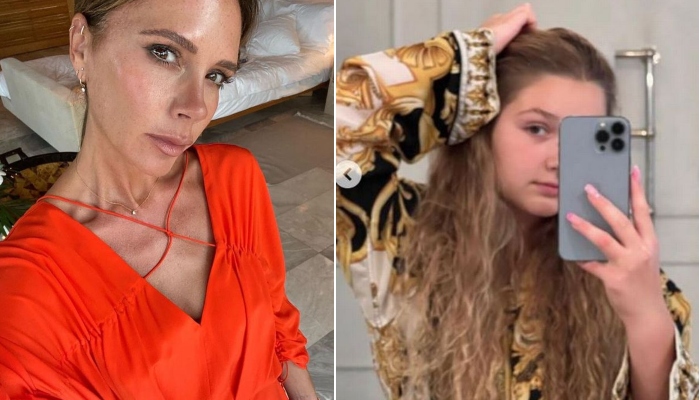 Victoria Beckham’s daughter Harper channels her mum’s glam in new selfies