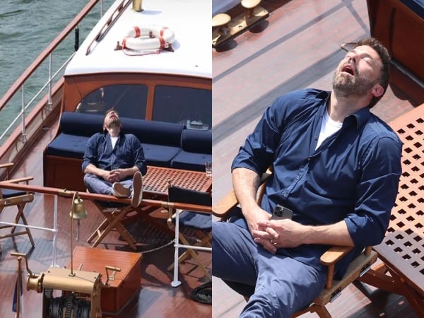 Ben Affleck falls asleep on cruise during Paris honeymoon with Jennifer Lopez and kids