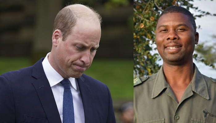 Prince William on Wednesday received saddening news of the passing of South African ranger Anton Mzimba