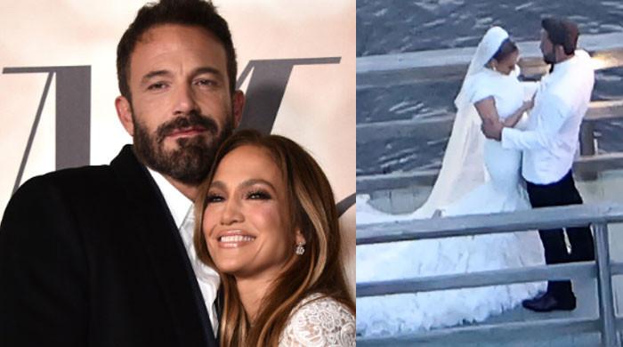 Mr and Mrs Affleck: Jennifer Lopez, Ben Affleck say 'I do' around kids ...