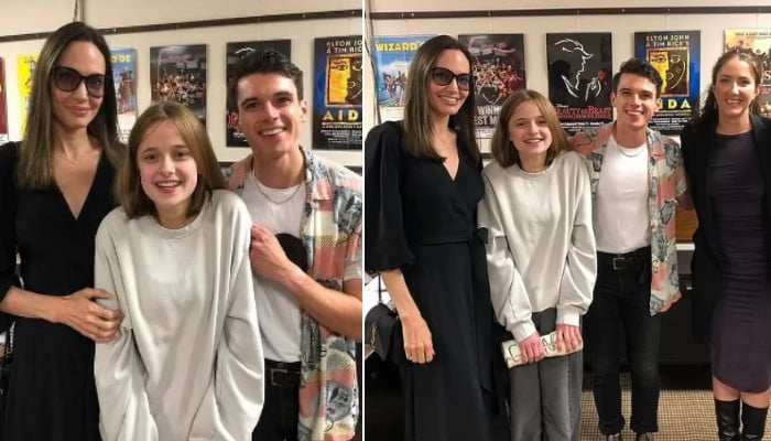 Angelina Jolie Takes Daughter Vivienne To Dear Evan Hansen Show In