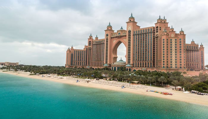 A view of Palm Jumeirah resort in Dubai. Courtesy CNN