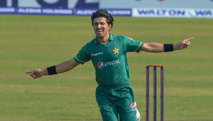 Mohammad Wasim has been participating in the training session in Dubai ahead of Asia Cup 2022. -AFP