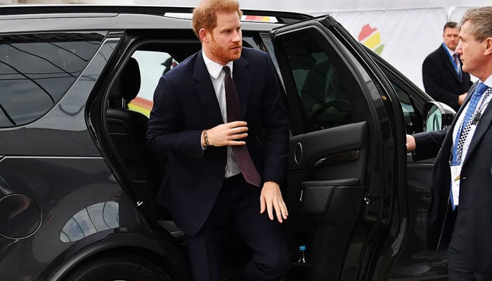 Prince Harry waits for 30 minutes while his team drops of polo kit: see pic