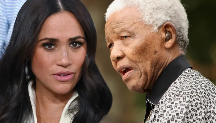 Meghan Markle’s comments about being compared to Nelson Mandela were contested by his grandson