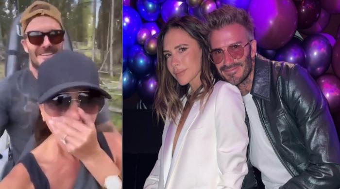 Victoria Beckham attempts to overcome her greatest fear with David