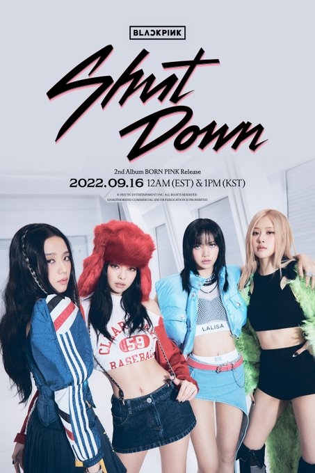 BLACKPINK reveals title poster for upcoming track ‘Shut Down’