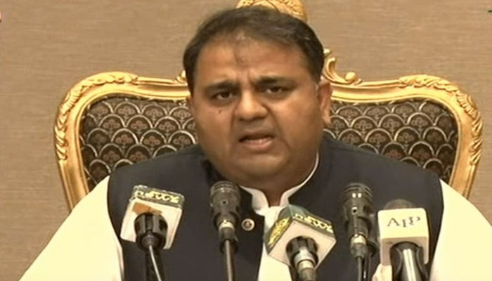 PTI leader Fawad Chaudhry. File photo