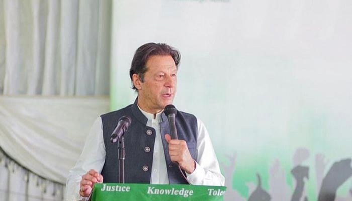 Imran Khan asks Pakistanis to 'wage jihad' and support his 'Haqiqi Azadi' movement