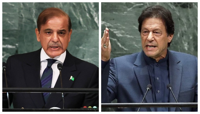 PTI thinks PM Shahbaz 'copy-pasted' Imran Khan's UNGA speech