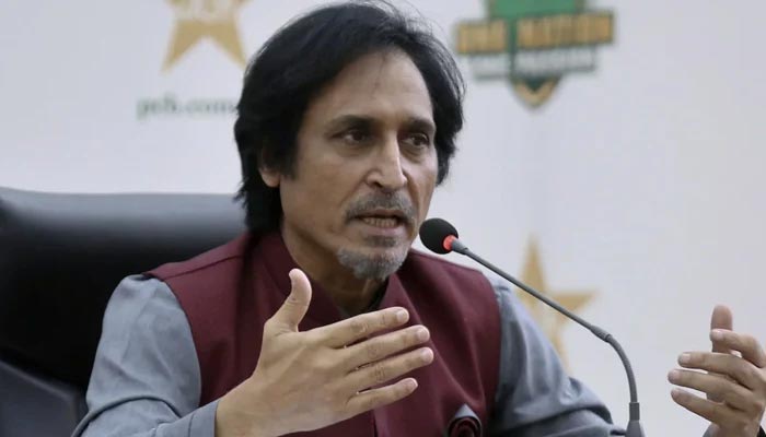 PCB Chairman Ramiz Raja. — AFP/File