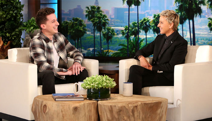 Charlie Puth opens up about his experience with Ellen DeGeneres music label