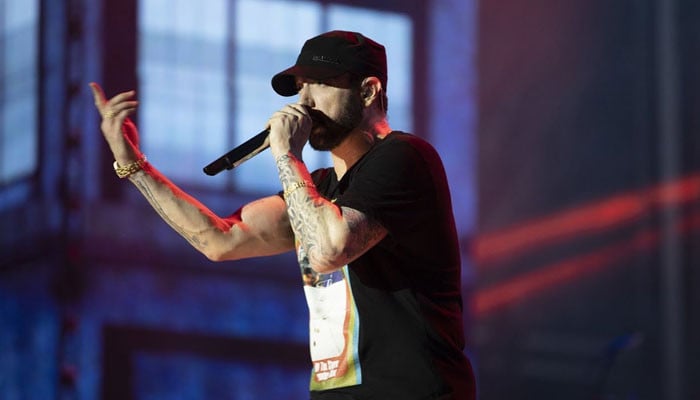 Eminem in talks to headline debut concert at Glastonbury festival 2023