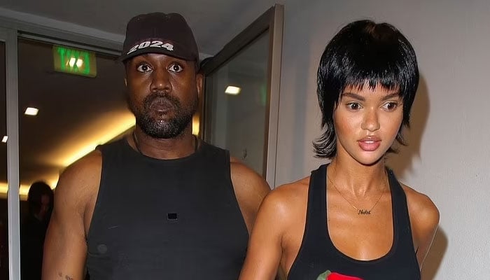 Kanye West engages in PDA with model Juliana Nalu amid controversies