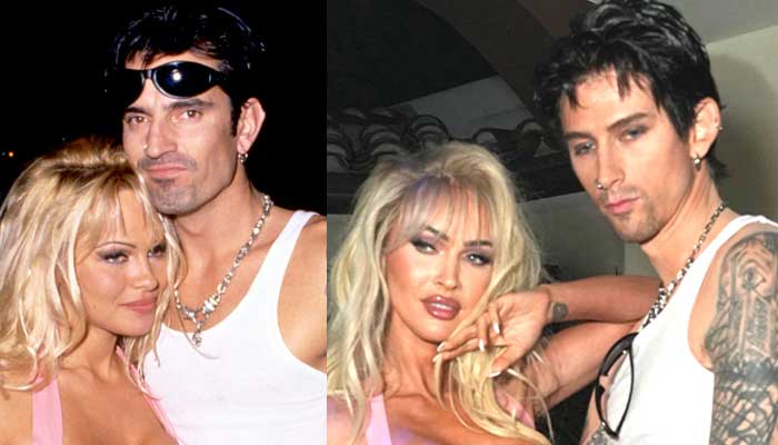 Megan Fox, MGK wow fans as they channel Pamela Anderson, Tommy Lee at Halloween Party